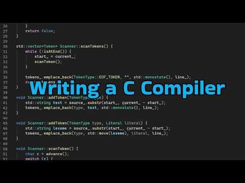 Building a C Compiler in C++ - Lexical Analysis