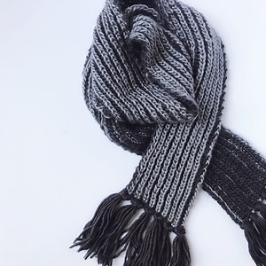 How to Knit Two Color Brioche Stitch