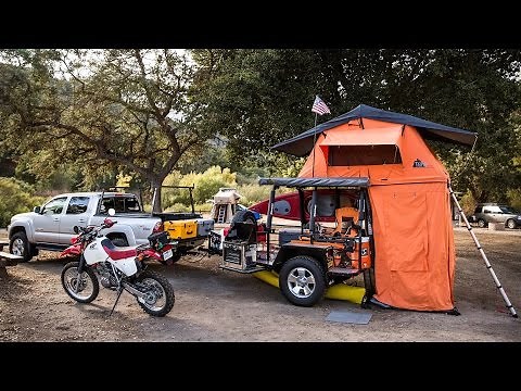 Inside One of the Coolest Custom Camping Trailers We've Seen | Outside