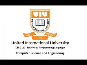 Lecture 4 - Structured Programming Language [[MR. Ahmed Fahmin]