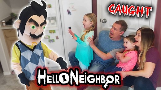Hello Neighbor Game in Real Life! We Get Caught Breaking In His House!!! Watch on YouTube: https://www.youtube.com/watch?v=4sR3CynwSvA | Trinity and Beyond