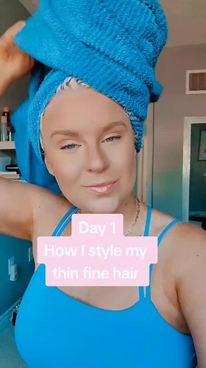 Day 1 Wash Day Routine for Thin Fine Hair