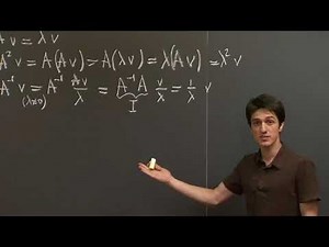 Eigenvalues and Eigenvectors