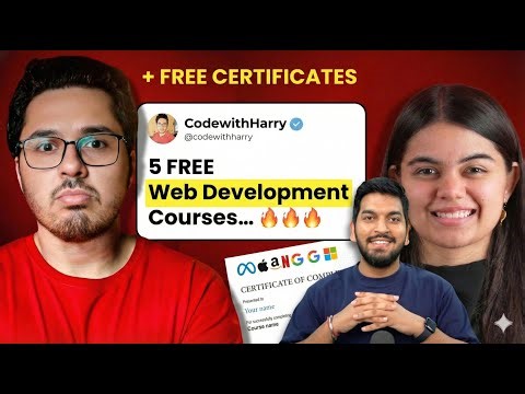Top 5 Best YouTube Channels to Learn Web Development (HTML CSS JavaScript | Best programming channel