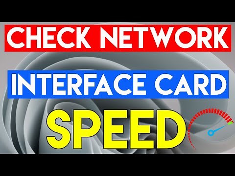 How to Check Your Network Interface Card Speed in Windows 11