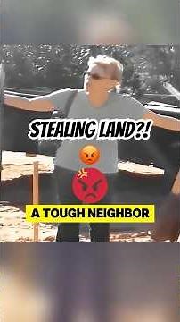 YOU'RE STEALING MY LAND! 😡 Angry Neighbor STOPS Free Job! #lawncare #cleanup #shorts #lawnmowing
