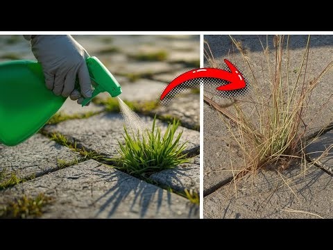 WEEDS Gone FOREVER With Just 1 Drop ! (No Chemicals Needed)