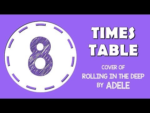 8 Times Table Song (Cover of Rolling In The Deep by Adele)