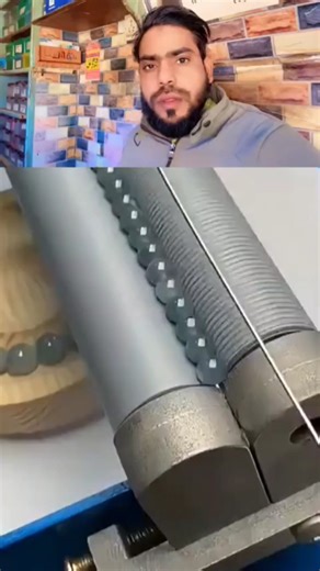 👉मोती के अंदर धागा इस तरह से डालें