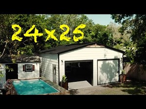 Metal Garage Work Shop (600sqft)