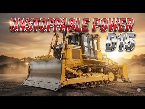 Cat D15 2025: The Bulldozer That Crushes Everything in Its Path!!!