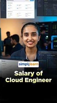 Cloud Engineer Salary 2026 | How Much Does Cloud Engineer Earn In 2026 | #Shorts | #simplilearn