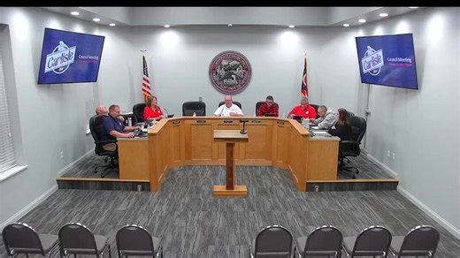 City Council Meeting - October 28, 2025 | City of Carlisle, Ohio