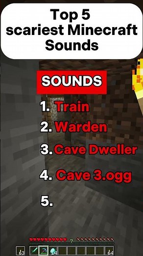 Minecraft Scariest Sounds 😨