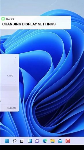 Changing Display Settings in Windows 11