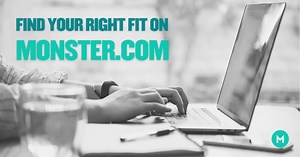 Ready to finally find a job that's the right fit for you? Check out the jobs we have on www.monster.com. | Monster