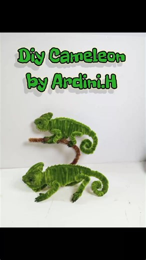 DIY Chameleon Craft Tutorial