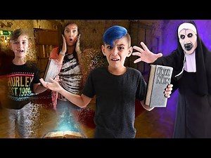 The Evil Nun Takes My Family (DO NOT WATCH AT 3AM) Horror Game In Real Life!