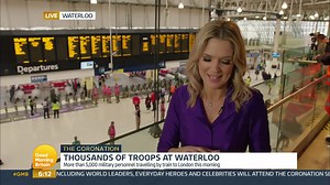 42 reactions | 5,000 service personnel arriving via Waterloo Station,...