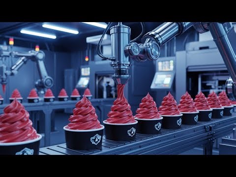 Inside the Ice Cream Factory: How Hundreds of Workers Make Your Favorite Flavors!