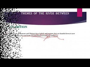 Themes in The River Between