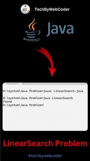 Day 12:🟢 How To Solve LinearSearch Problem For Java Beginner | 25 Days of Code