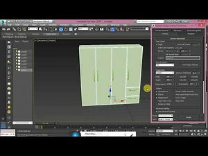 3d max how to create a wardrobe part-1