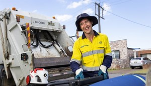 Bookable bulky waste service