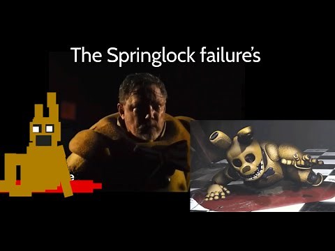 Every Springlock failure (Fnaf Compilation)