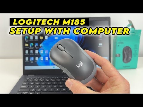 How to Connect the Logitech M185 to a Computer Mac & PC