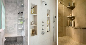 10 Best Tile Shower Shelf Ideas To Add Even More Storage To Your Bathroom