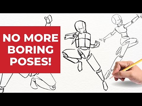 How to Draw Dynamic Manga Poses and Movement for Beginner Mangakas