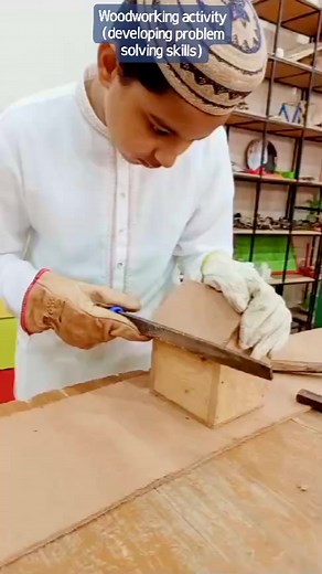 4.1K views · 26 reactions | Step into our STEM lab where students explore woodworking and painting! Watch as they craft, paint, and create, blending science with artistry. Join us in celebrating their hands-on learning journey, where every project tells a story of innovation and imagination. | The Lab School | Facebook