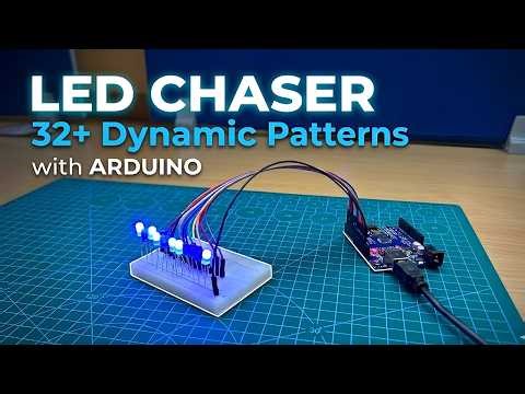 How to Build a Simple Arduino Project: 32 Pattern LED Chaser (Circuit & Code)