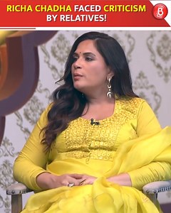 Richa Chadha faced criticism by relatives Richa Chadha talks about how her relatives criticized her unnecessarily, but she stayed strong and focused on her goals | Bollywood Bubble - Features