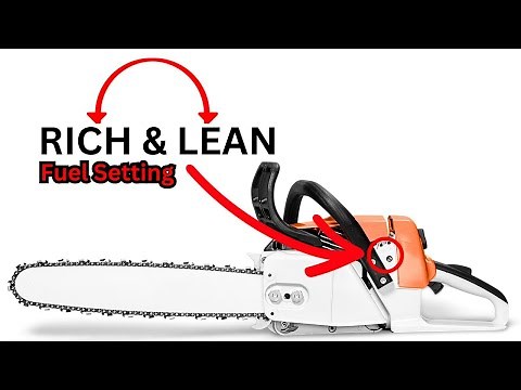 HOW ADJUST CHAINSAW CARBURETOR: Chainsaw Carburetor Settings Explained! (by Craig Kirkman)