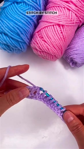 New Crochet 🧶 Easy Biggeners Tutorial from stitch by #crochetpattern please share with your friends and family #crochet #stitchbystich #bigenner #crochetpattern | Stitch by Stitch