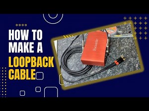 How to make a loopback cable