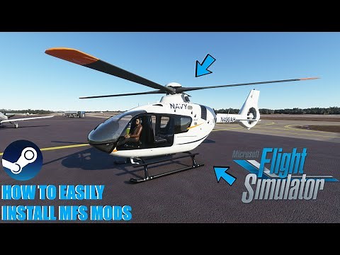 MFS 2020 - How To Easily Install MODS / Addons Into Microsoft Flight Simulator 2020 (STEAM EDITION)