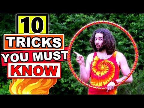 Hula Hoop Basics: 10 Hand Hooping Tricks For Beginners To Learn How To Do