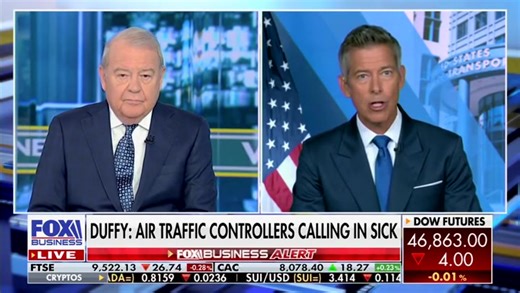You will see flight delays because we have less air traffic controllers working during the DEMOCRATS’ shutdown. But please have patience and remember that flying SAFELY is the mission at the U.S. Department of Transportation. | Secretary Sean Duffy