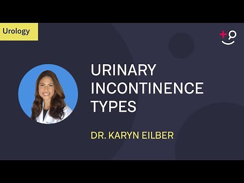 What are the different types of urinary incontinence and their causes?