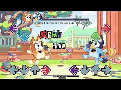 [FNF] Smile Song (Bluey & Bingo)