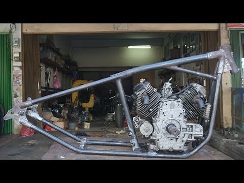 Custom Chopper Design with Vanguard Engine | Unique Motorcycle Projects