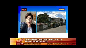 Pabor ba kayong i-extend ang ECQ? Suportado ng Department of Health ang mga panukalang palawigin pa nang isang linggo ang enhanced community quarantine sa 'NCR Plus' areas para tuluyang mapigilan ang paglobo ng #COVID19 cases. #HeadlinePilipinas | ABS-CBN News