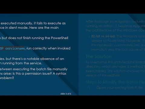 Solving the Silent Bat File Challenge in PowerShell Command Execution on Windows Server 2016