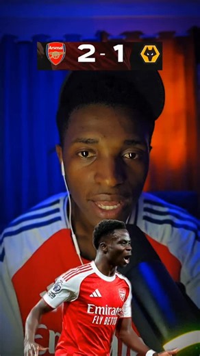 Ids mbilinyi on Instagram: "Arsenal needs 2 own goals to win against wolves 2-1 late drama"