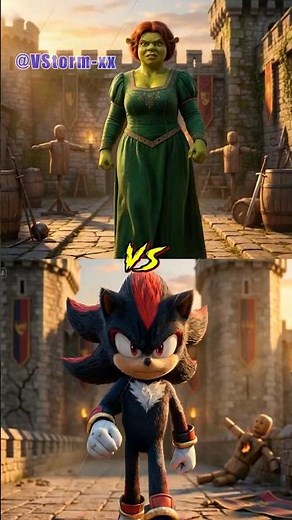 Princess Fiona VS Shadow, Sonic, Amy Rose, Wave The Swallow, Vector The Crocodile, Tails, Rogue