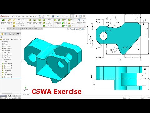 SolidWorks CSWA Sample Exam Exercise