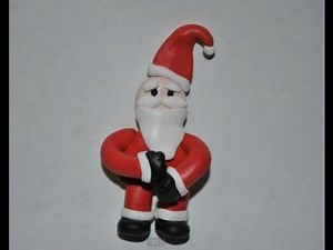 Tuto Fimo : Père Noël